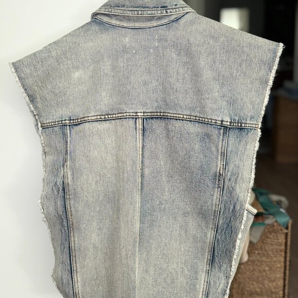 Isabel Marant Étoile Denim Vest - Picture 6 of 6